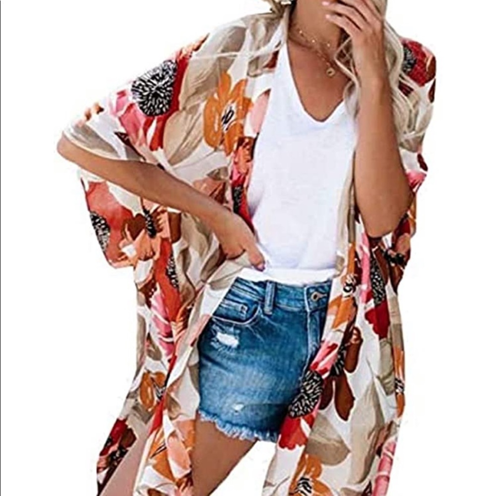 Floral Kimono
